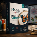 Hatch 2 Embroidery Software Lifetime License (Instant Download)