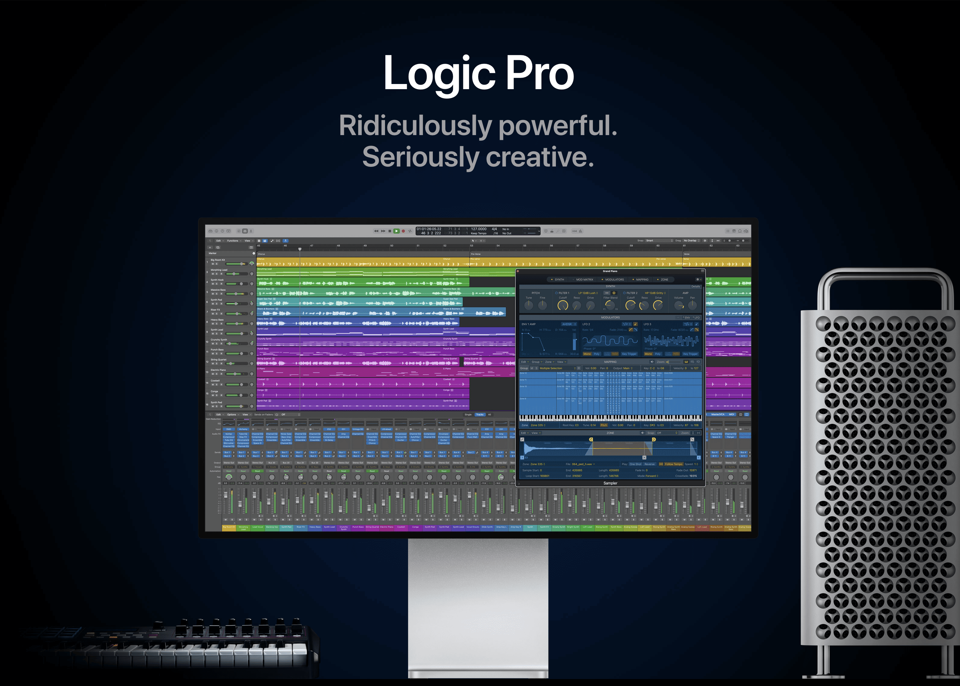Apple Logic Pro 11.2 Lifetime License (Instant Download)